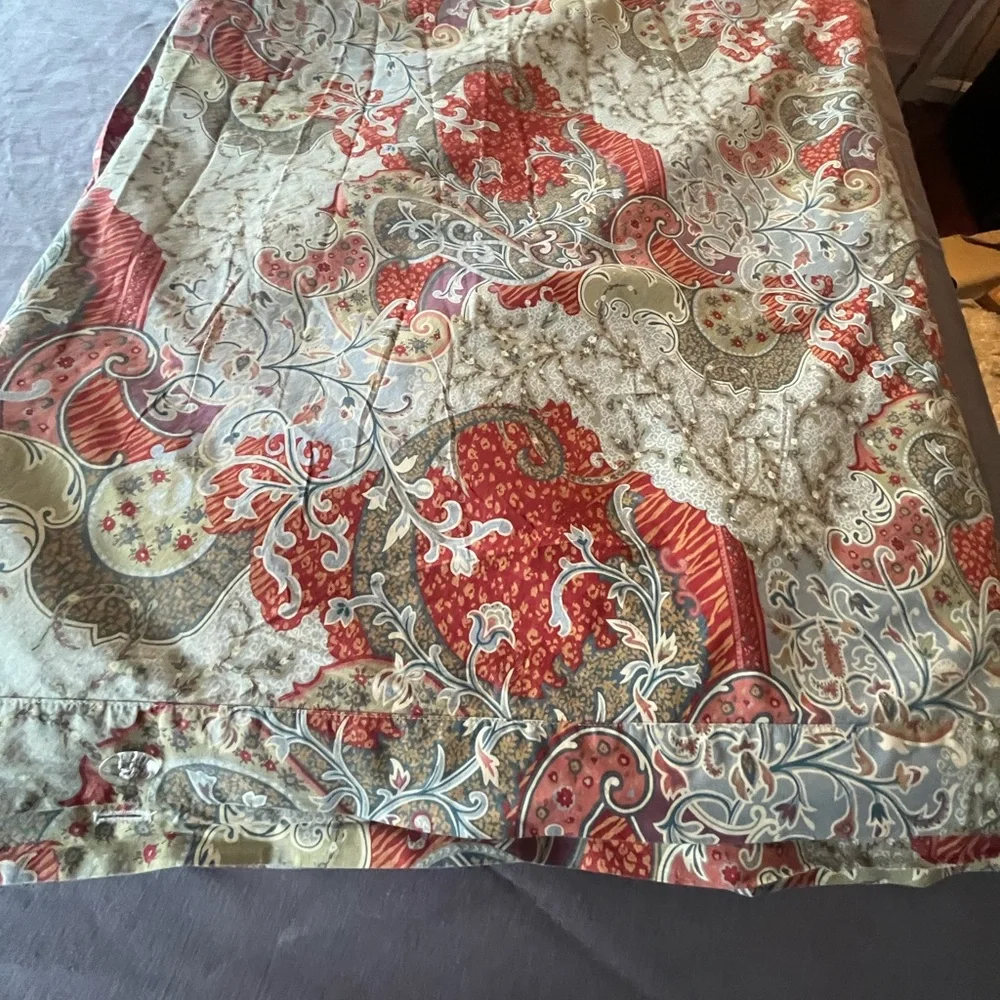 Pottery Barn Paisley Duvet Duvet Grand lit Size Full/ Queen/ Firm Price